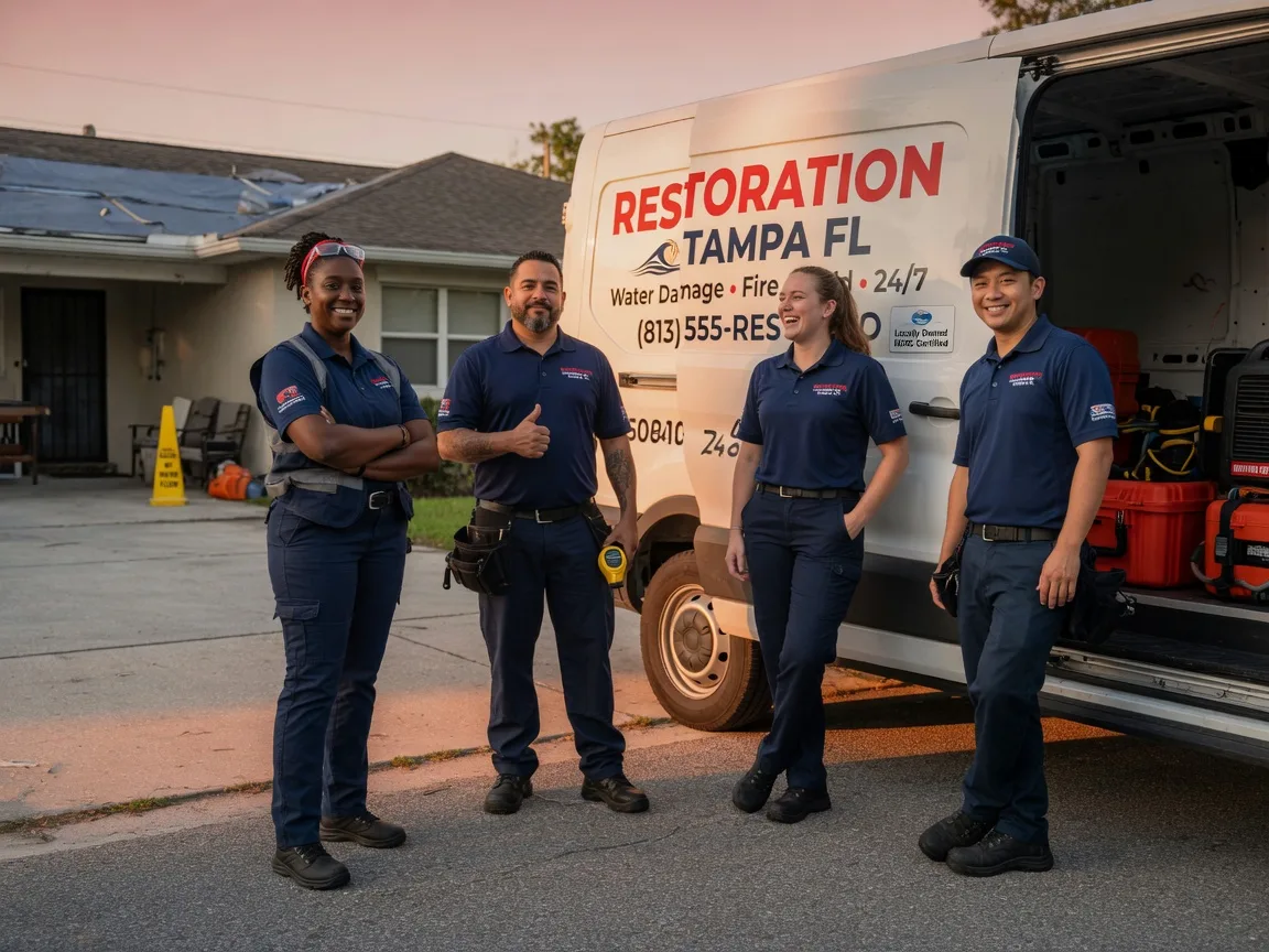 Water Damage Restoration company in Saltillo, TN